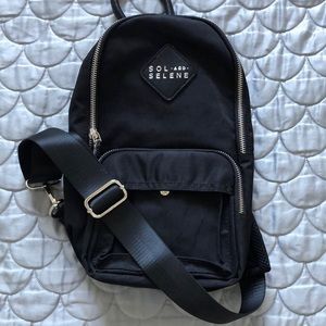 Sol and Selene crossbody backpack